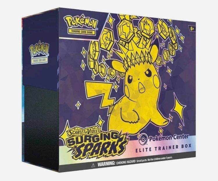 Pokémon Center Surging Sparks Elite Trainer Box